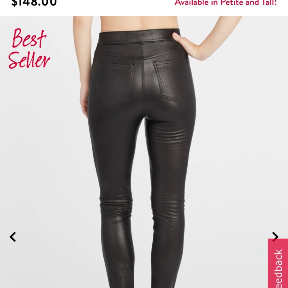 Spanx leather like pants